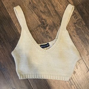 Sweater tank